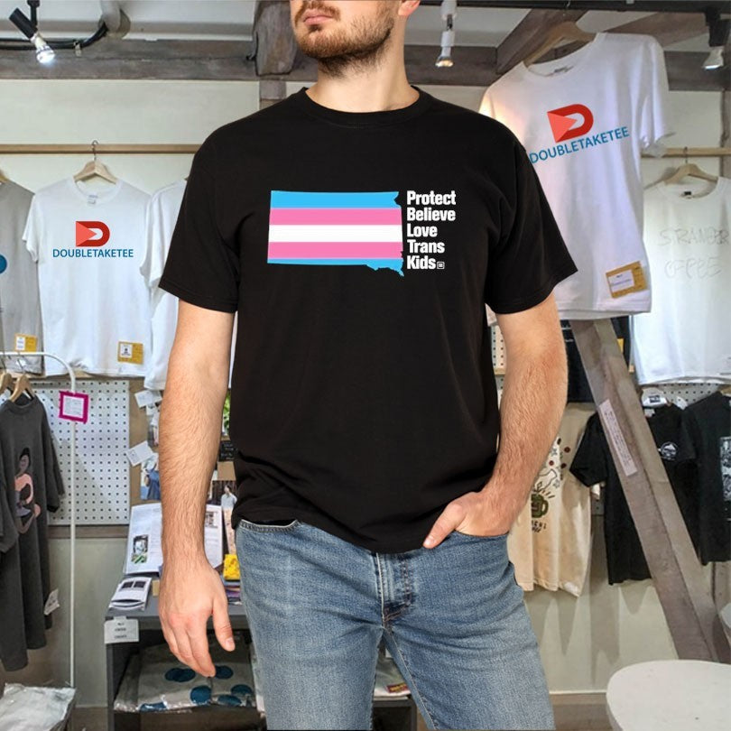 Official Protect Believe Love Trans Kids Shirts