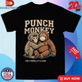 Official Punch Monkey Stay Strong Little Dude Shirts