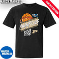Official Purdue Men’s Basketball Big 10 Tournament Champions Basket T-Shirt
