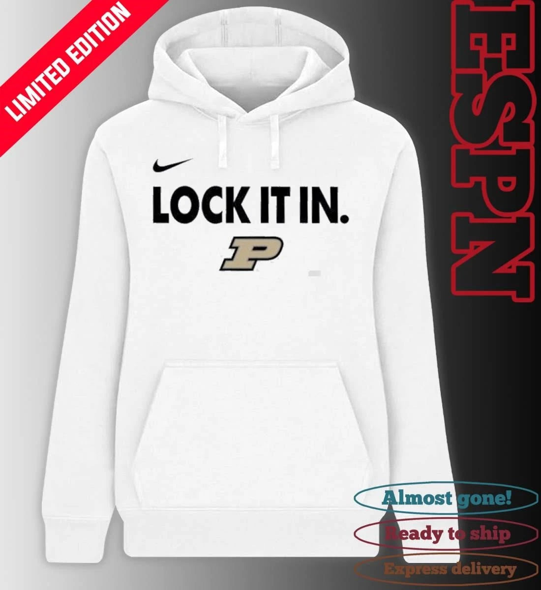 Official Purdue Men’s Basketball Lock It In NCAA March Madness T-Shirt