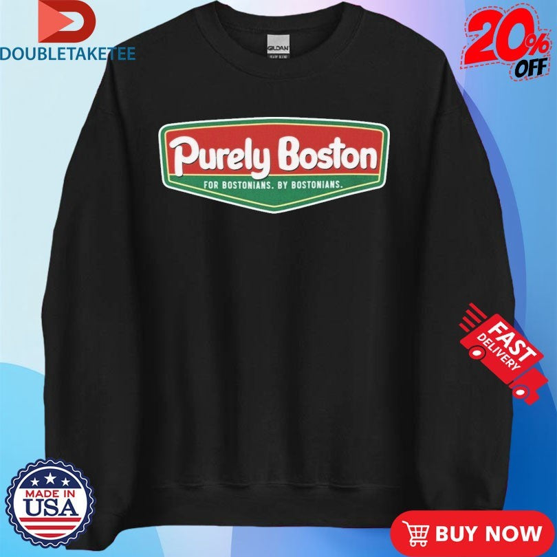 Official Purely Boston Bostonians Pizza Shirts
