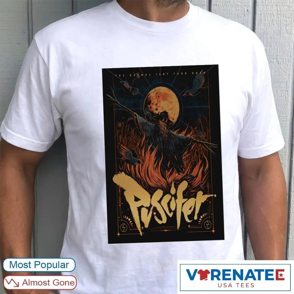 Official Puscifer The Normal Isn’t Tour 2026 Poster T-Shirt
