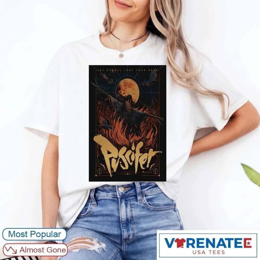 Official Puscifer The Normal Isn’t Tour 2026 Poster T-Shirt