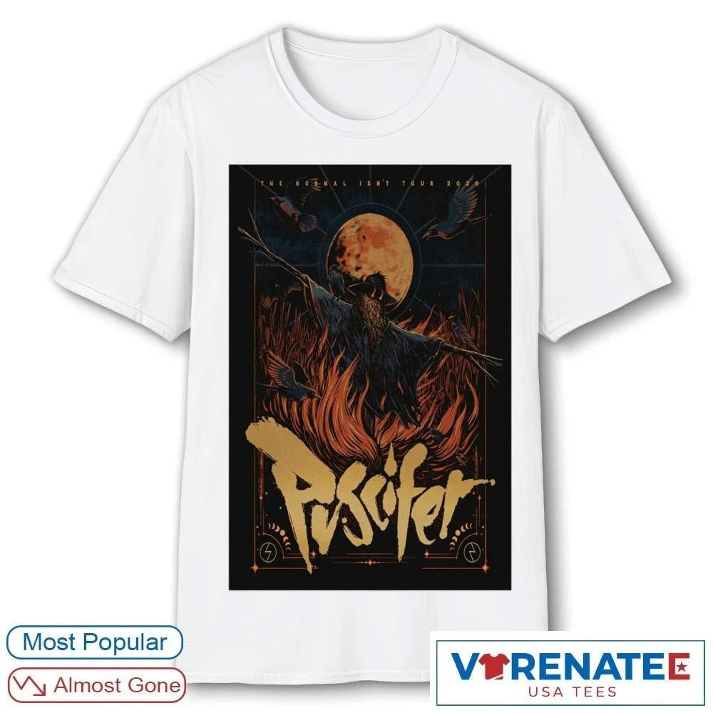 Official Puscifer The Normal Isn’t Tour 2026 Poster T-Shirt