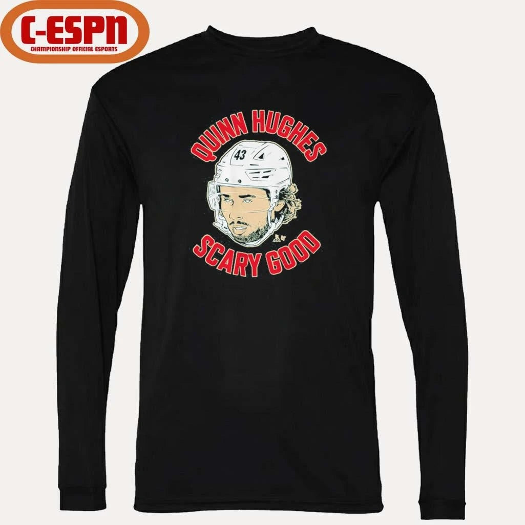 Official Quinn Hughes Ghost Eyes Shirt