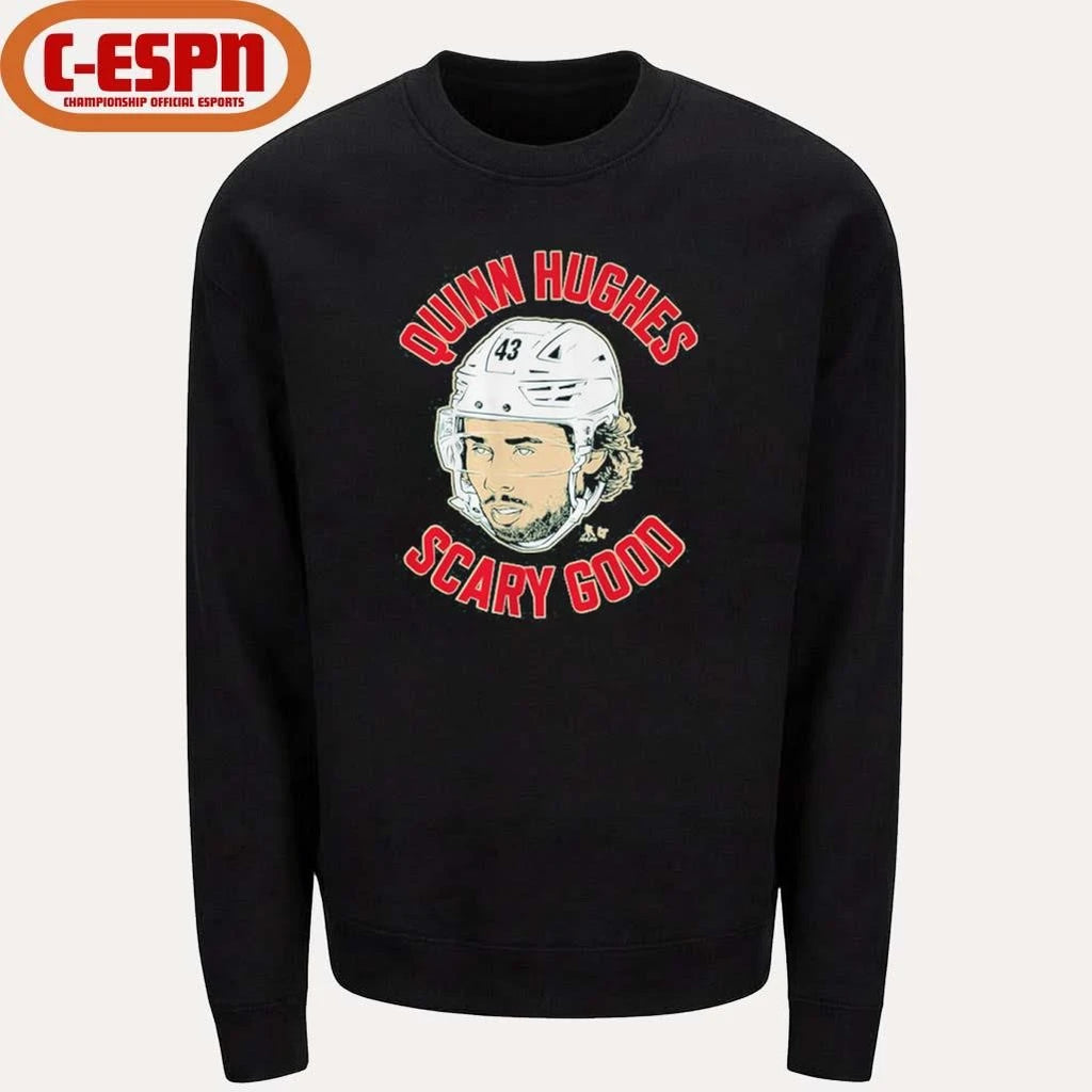Official Quinn Hughes Ghost Eyes Shirt