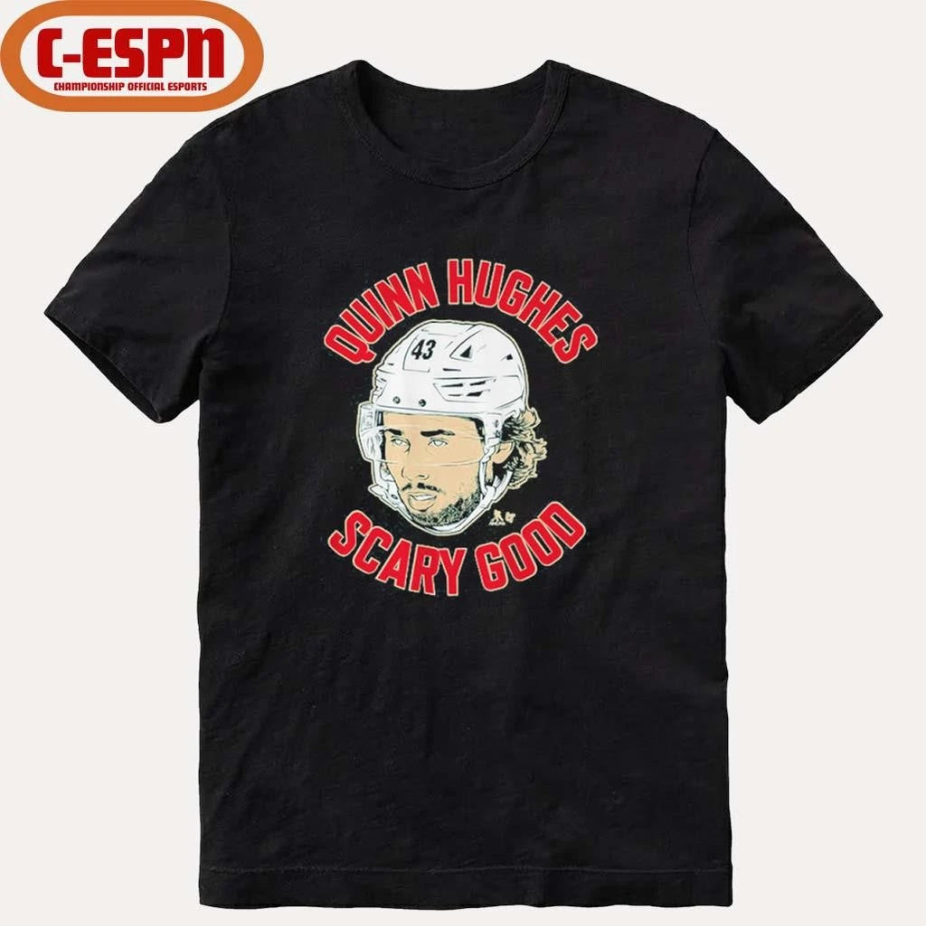 Official Quinn Hughes Ghost Eyes Shirt
