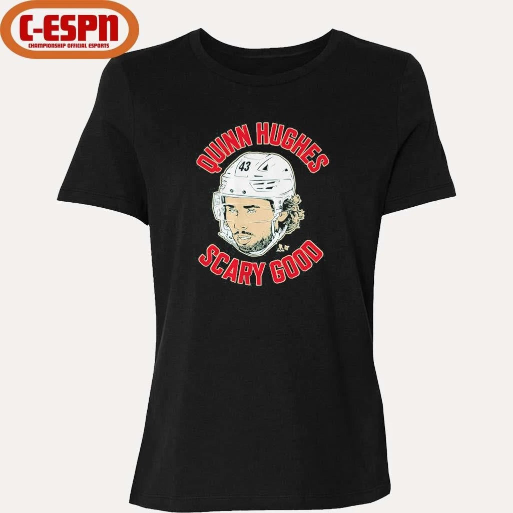 Official Quinn Hughes Ghost Eyes Shirt