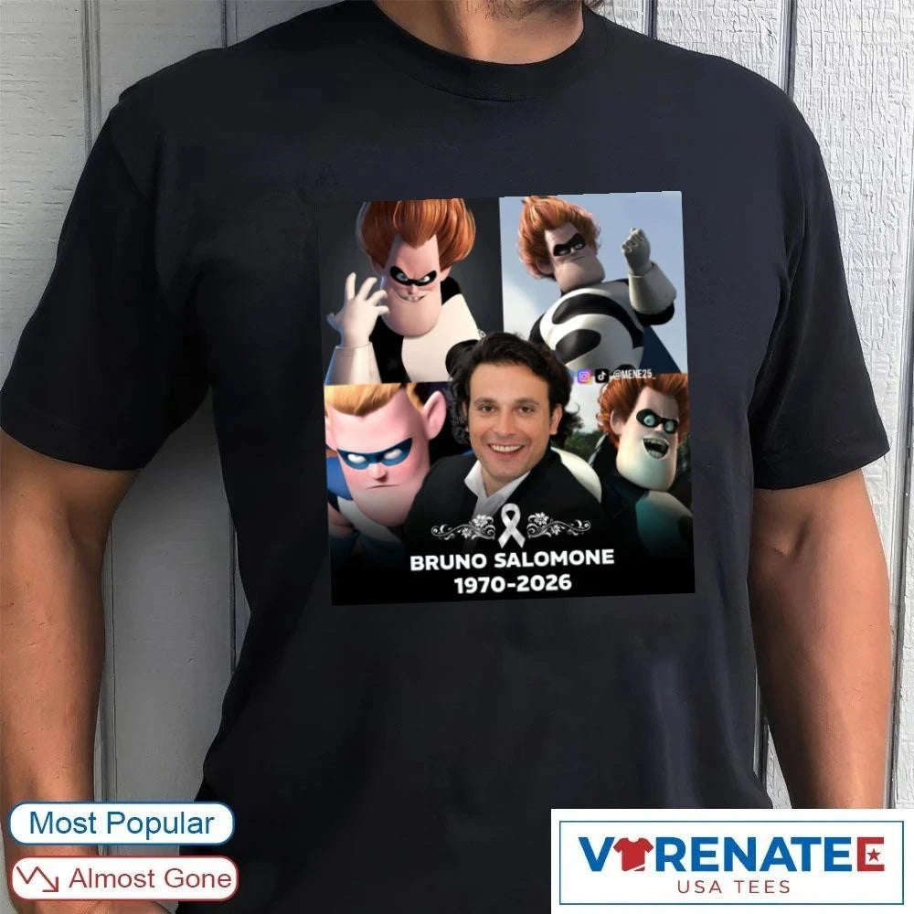 Official RIP Bruno Salomone 1970 – 2026 T-Shirt