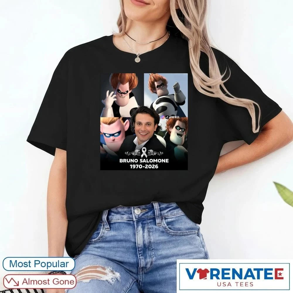 Official RIP Bruno Salomone 1970 – 2026 T-Shirt