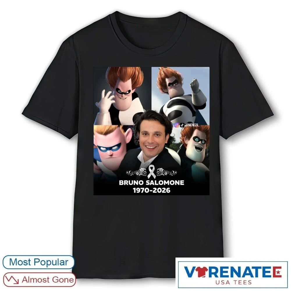 Official RIP Bruno Salomone 1970 – 2026 T-Shirt