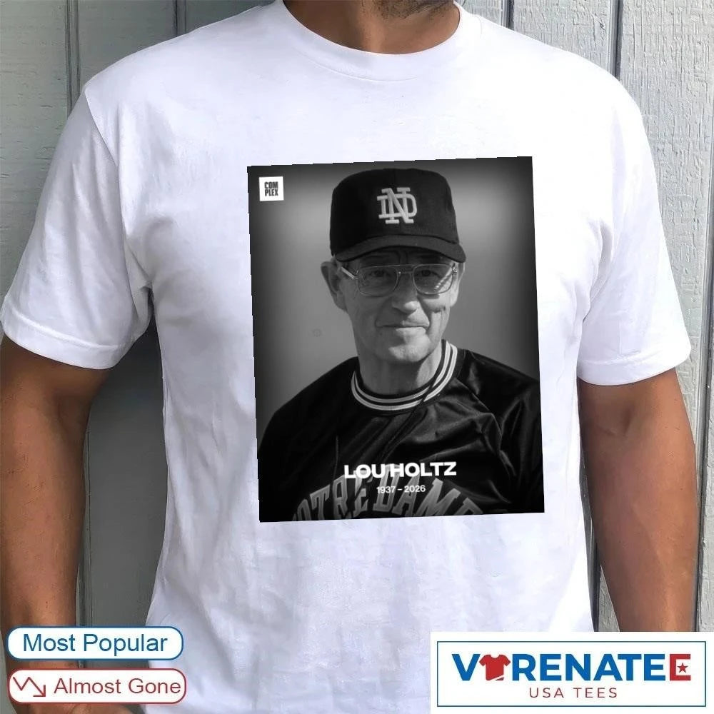 Official RIP Lou Holtz 1937 – 2026 Complex Sports Poster T-Shirt