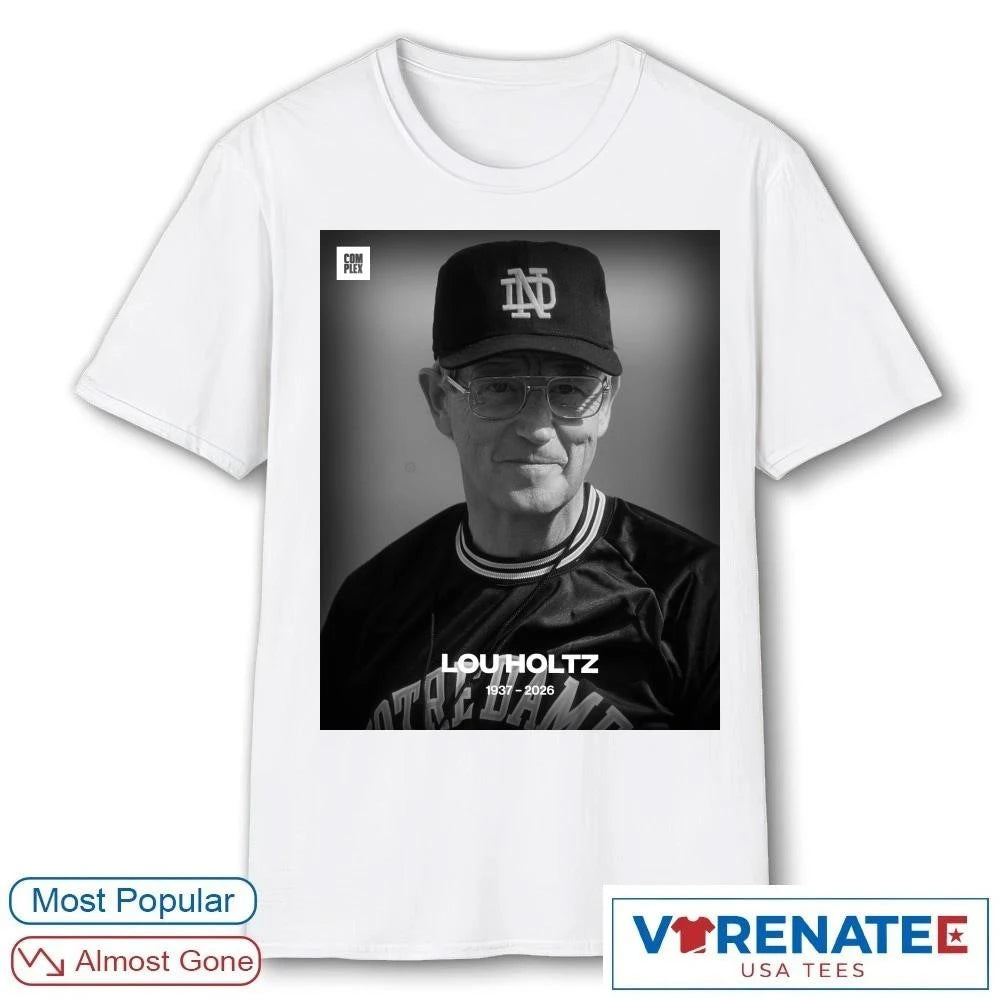 Official RIP Lou Holtz 1937 – 2026 Complex Sports Poster T-Shirt