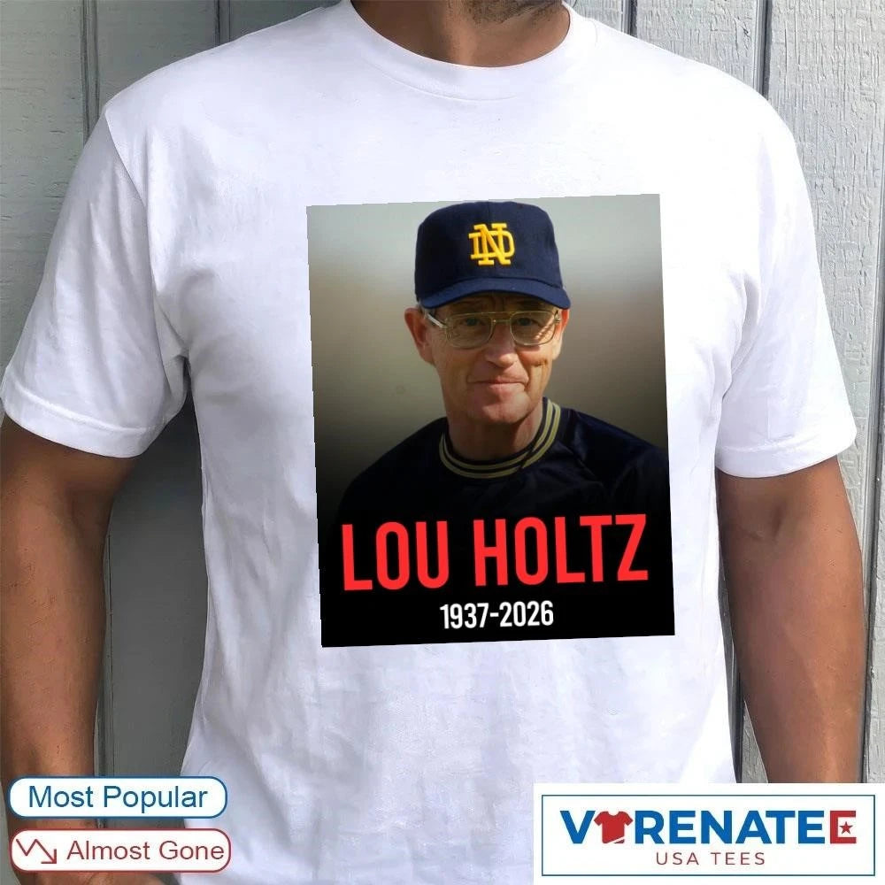 Official RIP Lou Holtz 1937 – 2026 OutKick Poster T-Shirt