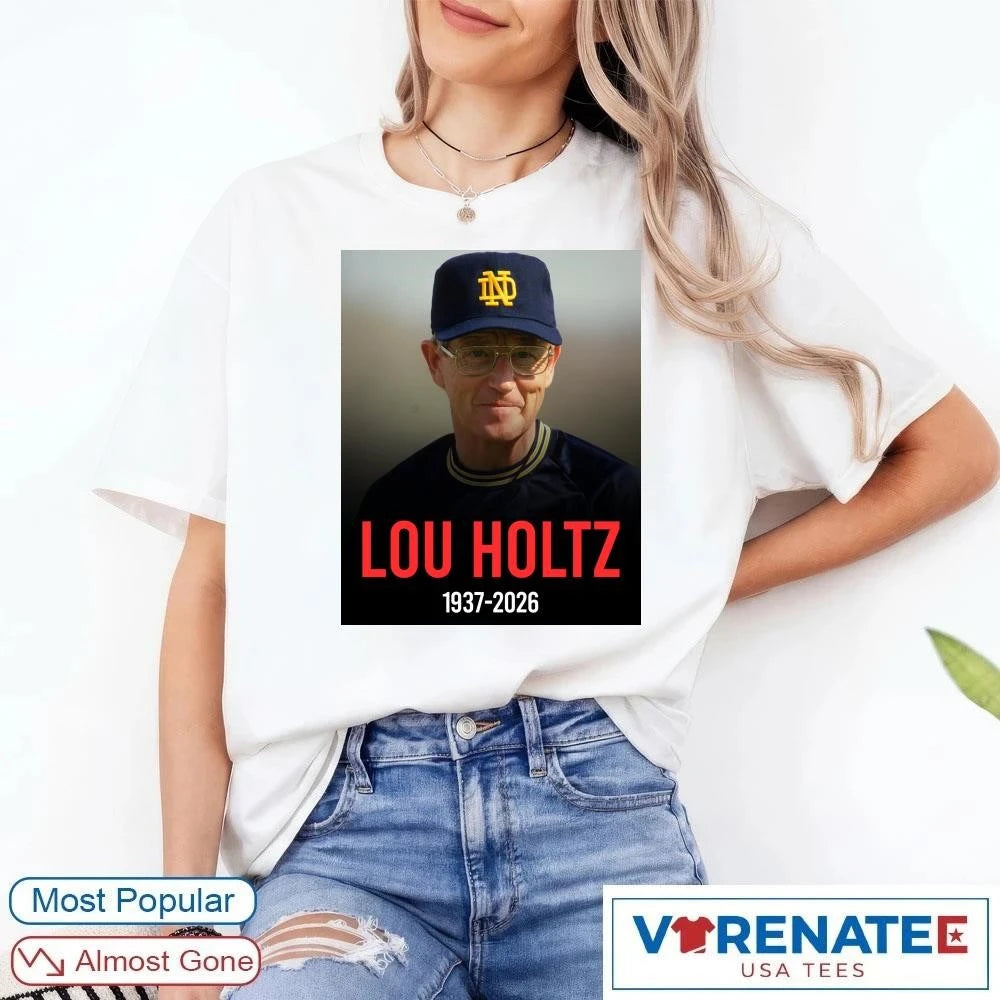 Official RIP Lou Holtz 1937 – 2026 OutKick Poster T-Shirt