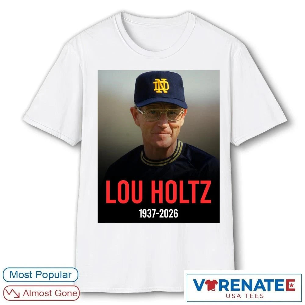 Official RIP Lou Holtz 1937 – 2026 OutKick Poster T-Shirt