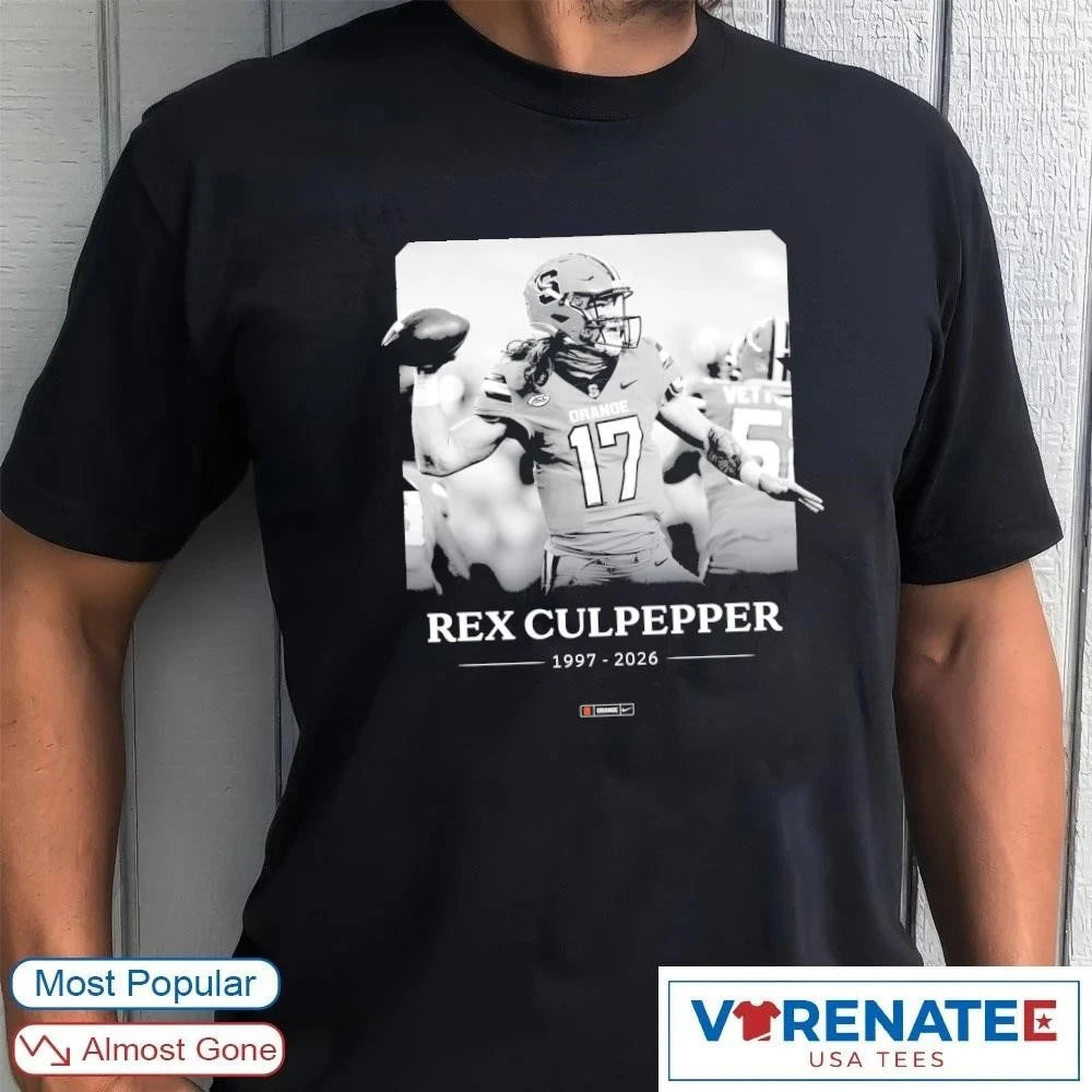 Official RIP Rex Culpepper 1997 – 2026 T-Shirt