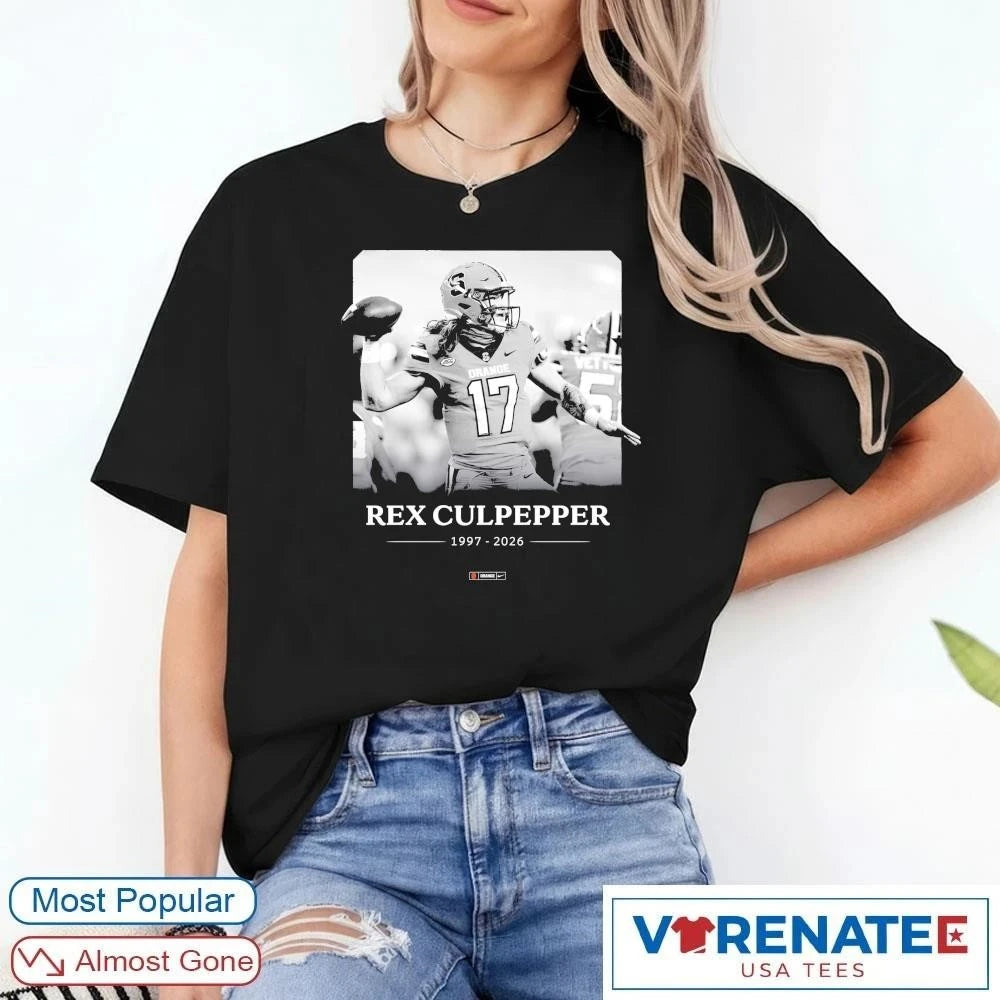 Official RIP Rex Culpepper 1997 – 2026 T-Shirt