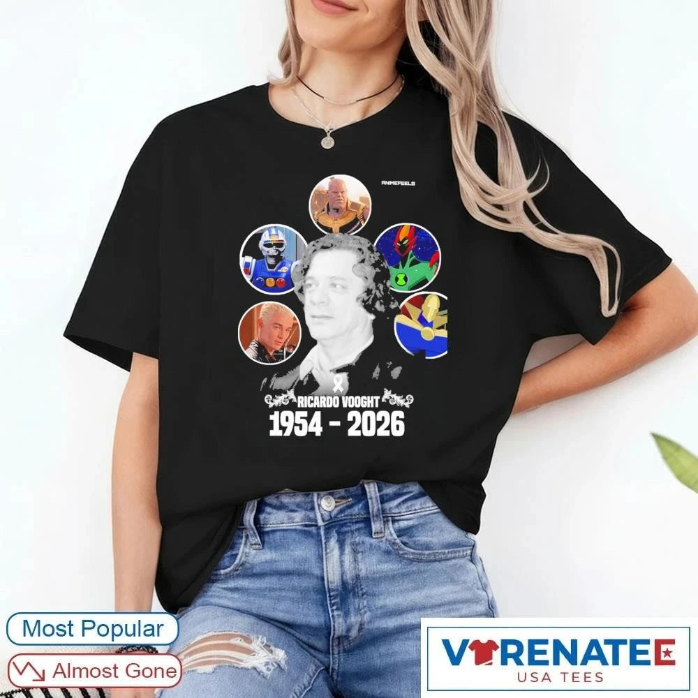 Official RIP Ricardo Vooght 1954 – 2026 T-Shirt