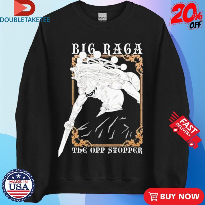 Official RabSoPetty Big Raga The Opp Stopper Wings Shirts