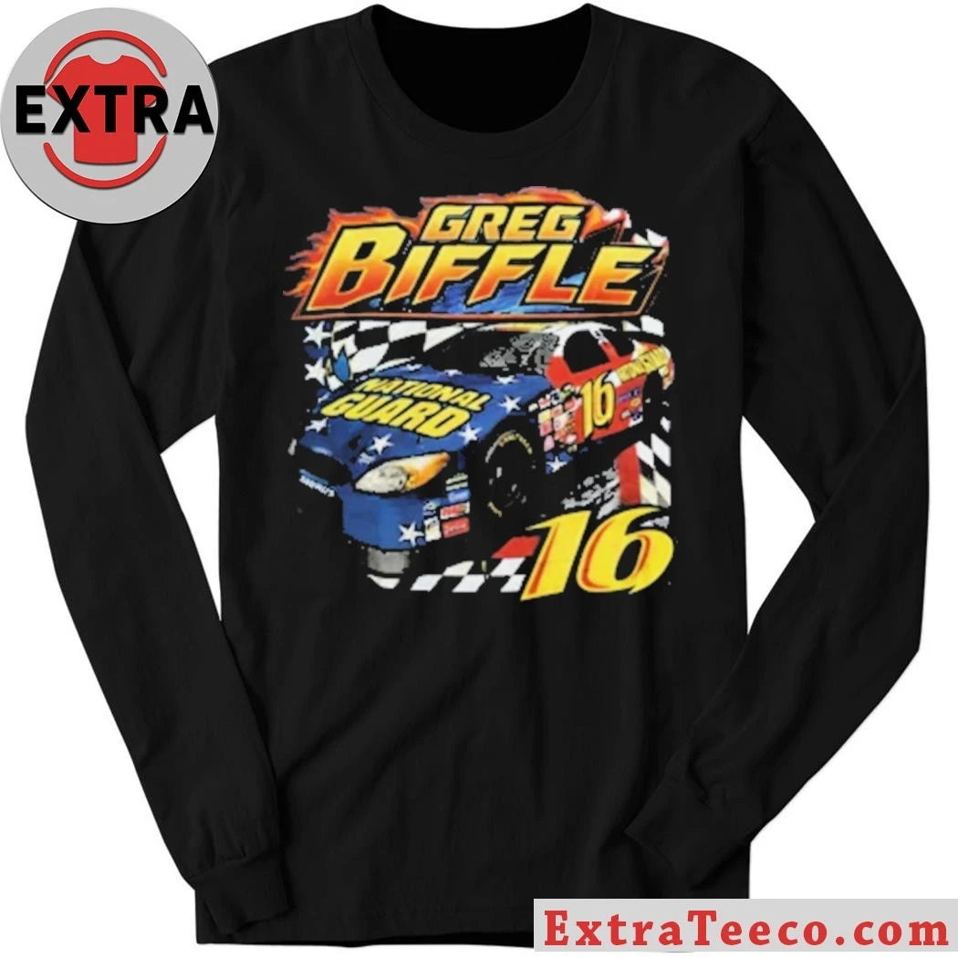 Official Racing Greg Biffle #16 National Guard NASCAR Shirt