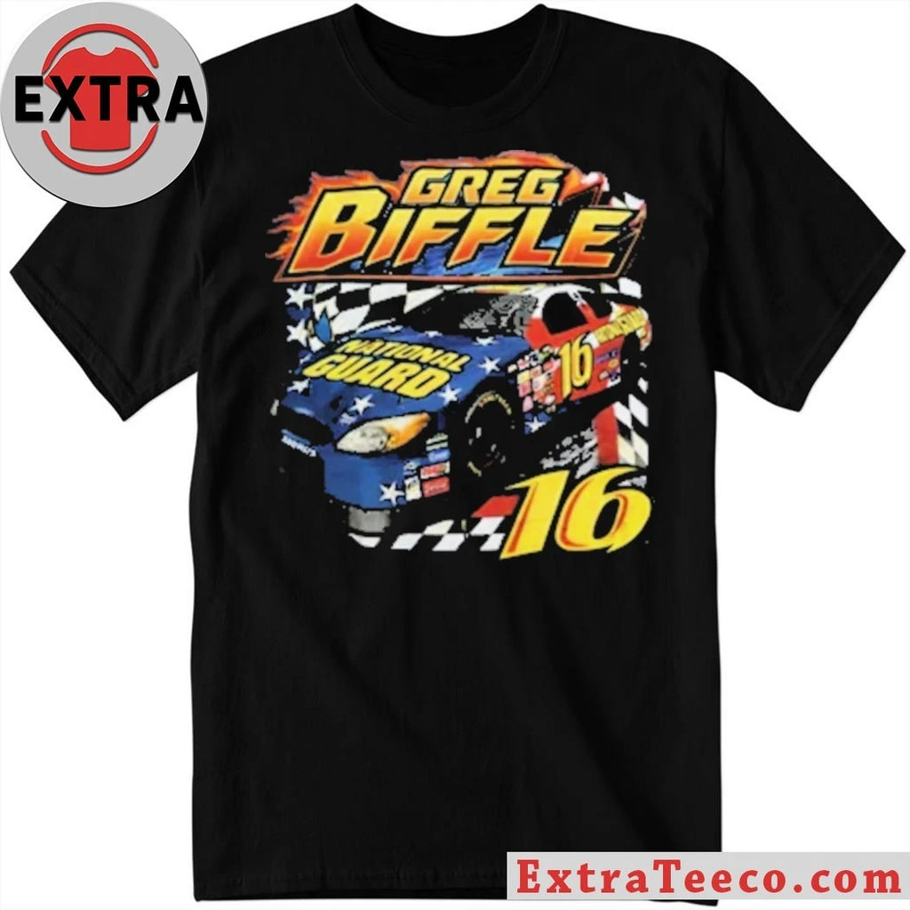 Official Racing Greg Biffle #16 National Guard NASCAR Shirt
