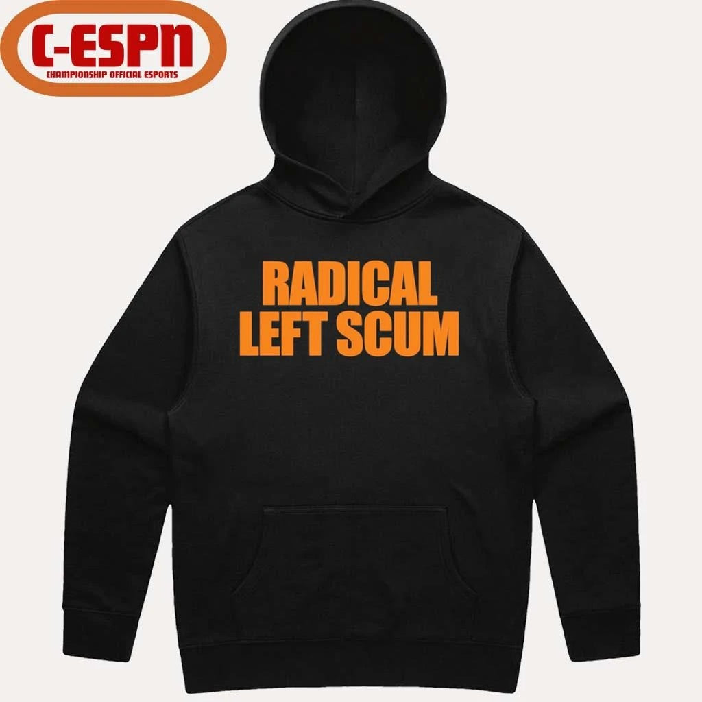 Official Radical Left Scum – Orange T-Shirt