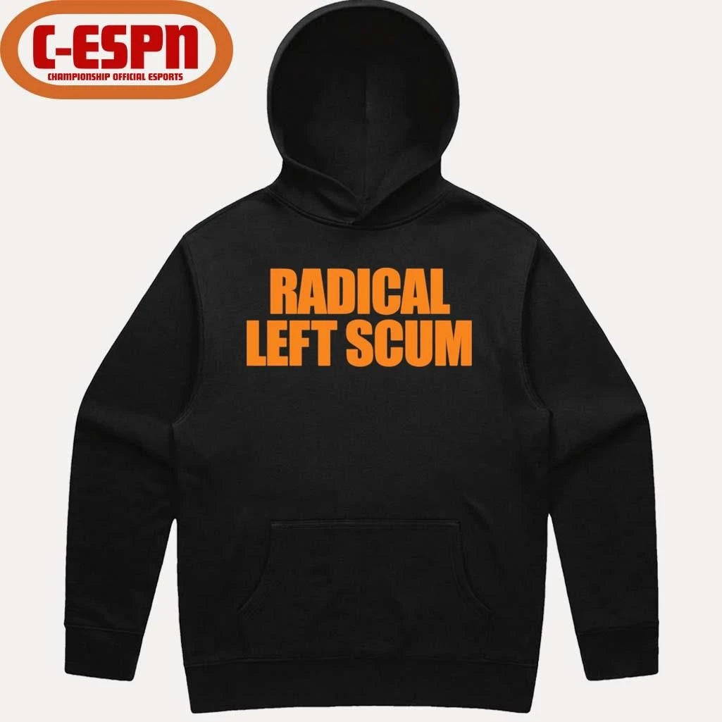 Official Radical Left Scum – Orange T-Shirt
