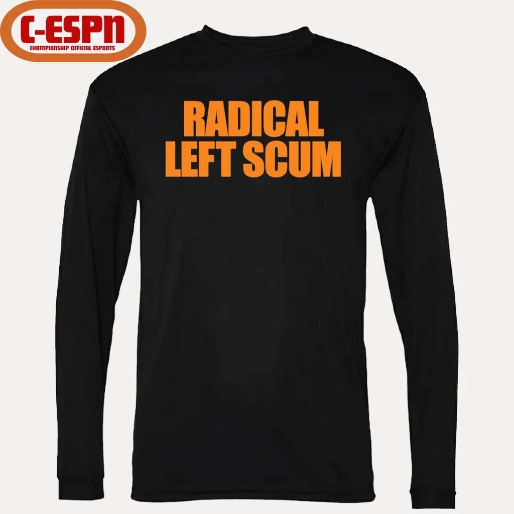 Official Radical Left Scum – Orange T-Shirt