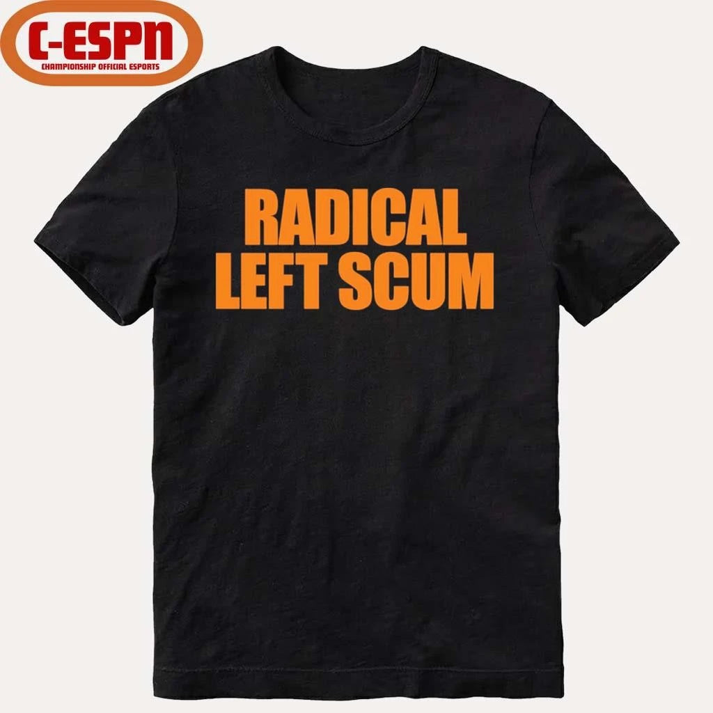 Official Radical Left Scum – Orange T-Shirt