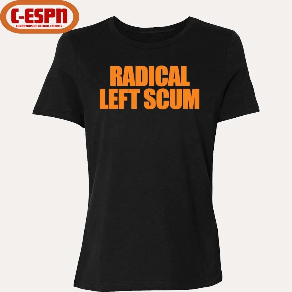 Official Radical Left Scum – Orange T-Shirt