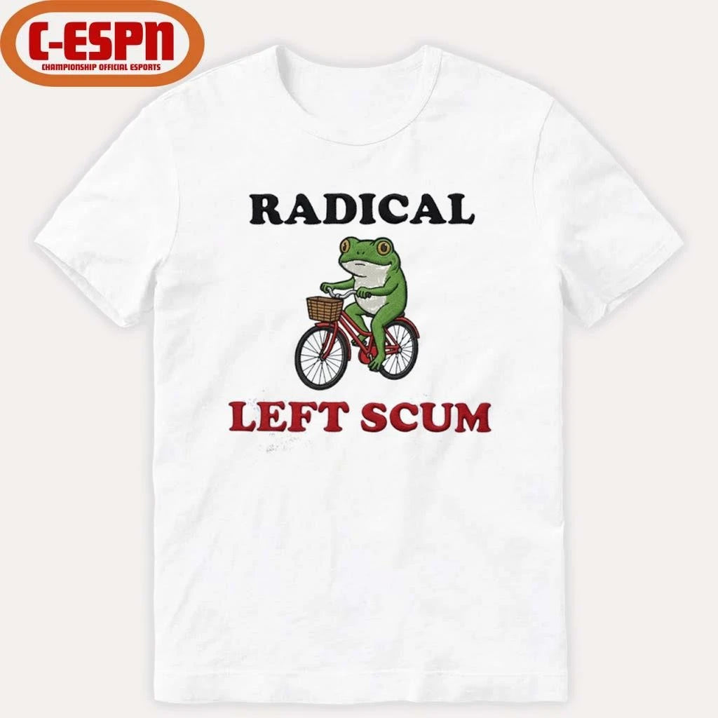 Official Radical Left Scum Portland Frog Shirt