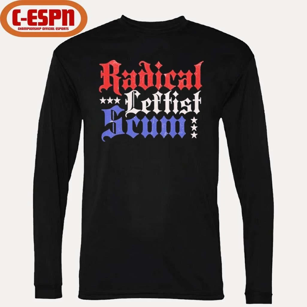 Official Radical Leftist Scum Vintage Style Patriotic Shirt