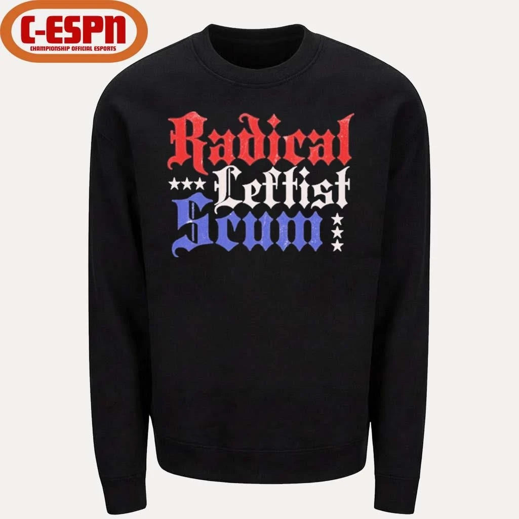 Official Radical Leftist Scum Vintage Style Patriotic Shirt