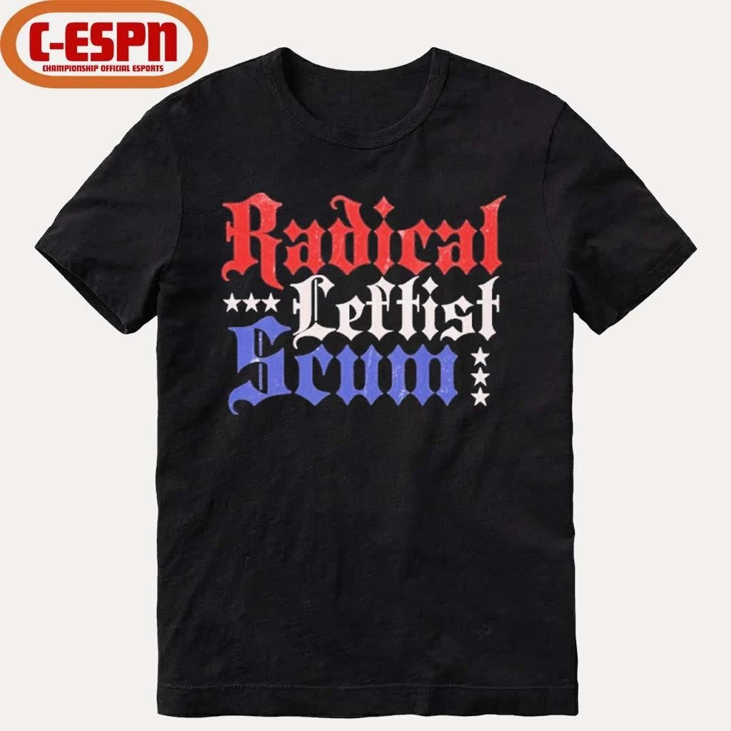 Official Radical Leftist Scum Vintage Style Patriotic Shirt
