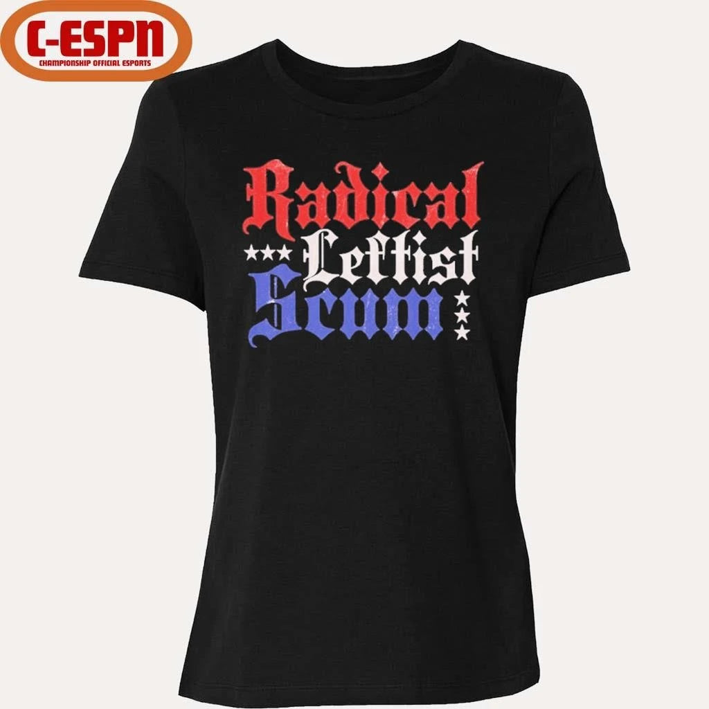 Official Radical Leftist Scum Vintage Style Patriotic Shirt