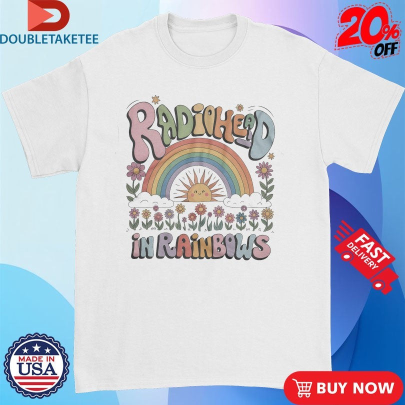 Official Radiohead In Rainbows Sun Shirts