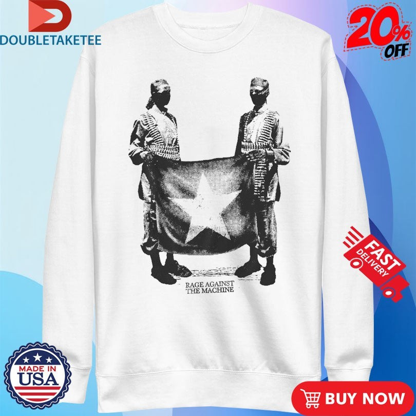 Official Rage Against The Machine Flagbearer Shirts