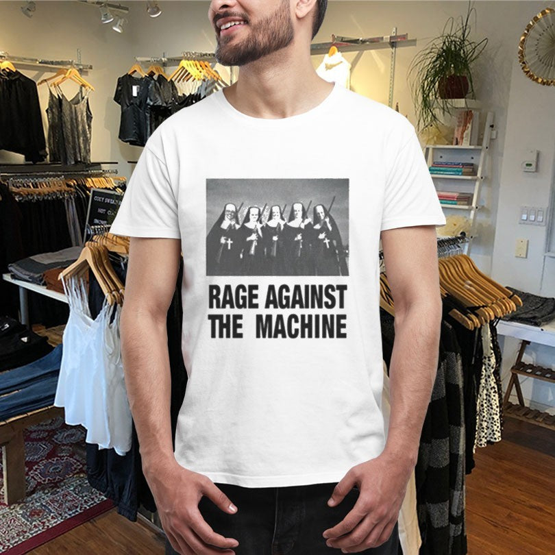 Official Rage Against The Machine Nuns And Guns Shirts