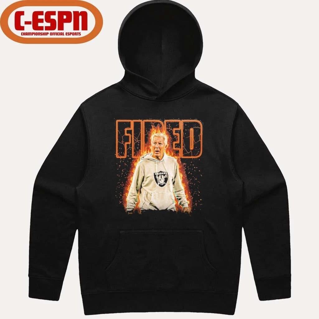 Official Raiders Pete Carroll Fired Shirt