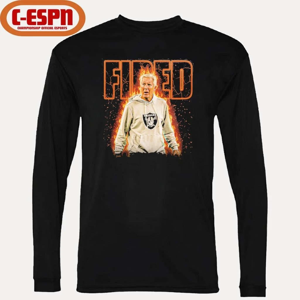 Official Raiders Pete Carroll Fired Shirt