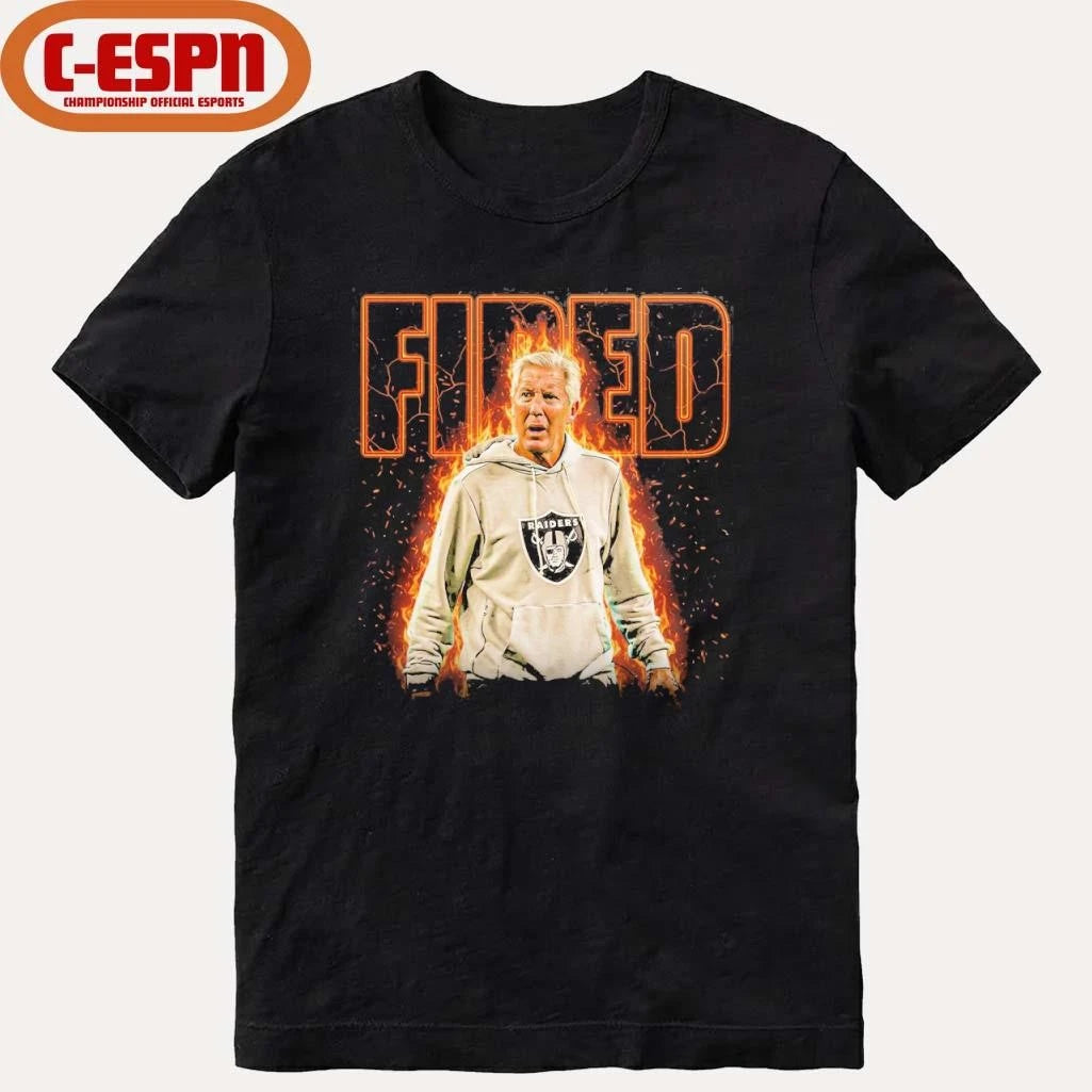 Official Raiders Pete Carroll Fired Shirt