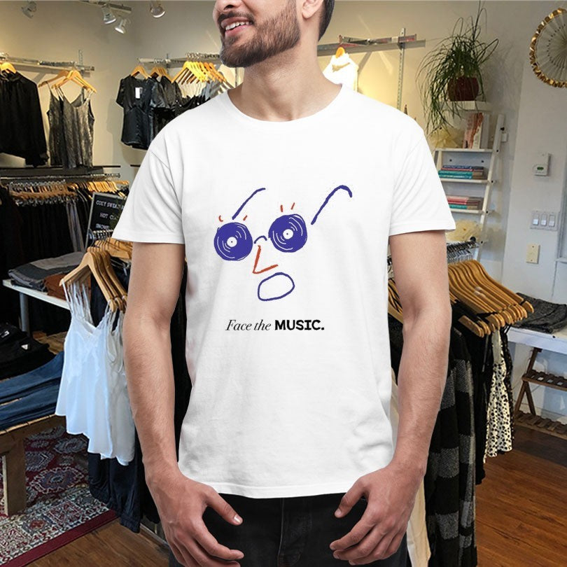 Official Rainy Heart Face The Music Shirts