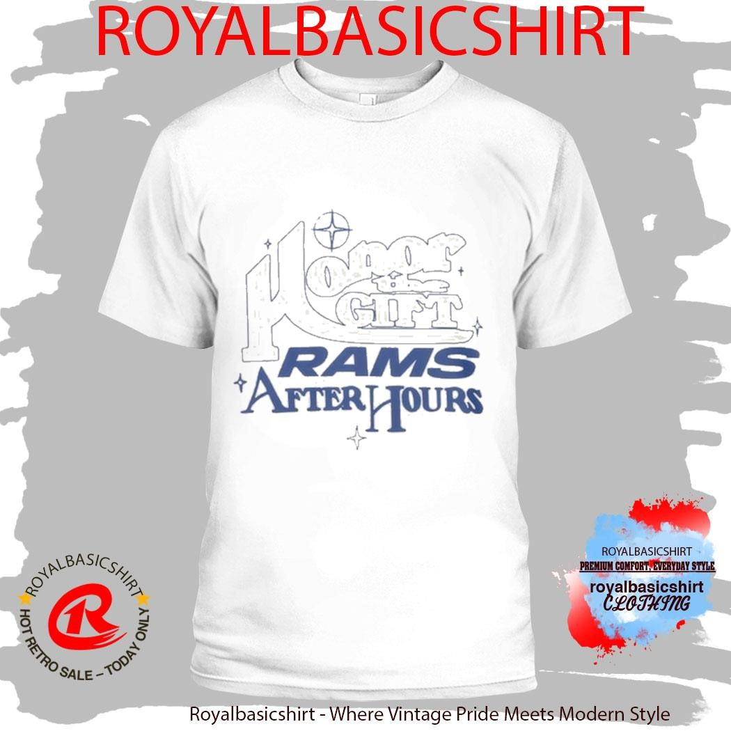 Official Rams Honor The Gift Cream After Hours Giveaway Shirt