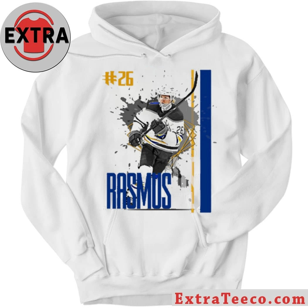 Official Rasmus Dahlin #26 hockey Player Sabres T-Shirt