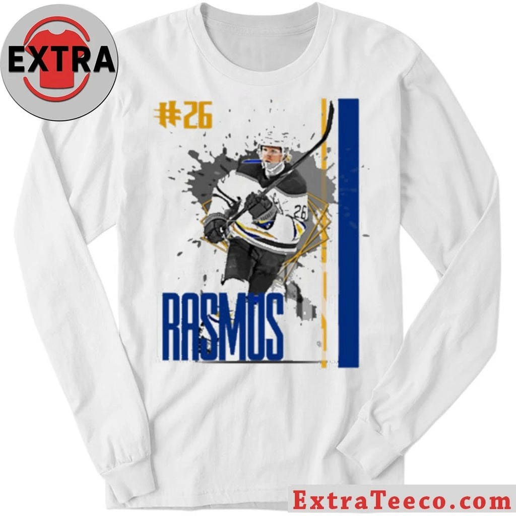 Official Rasmus Dahlin #26 hockey Player Sabres T-Shirt