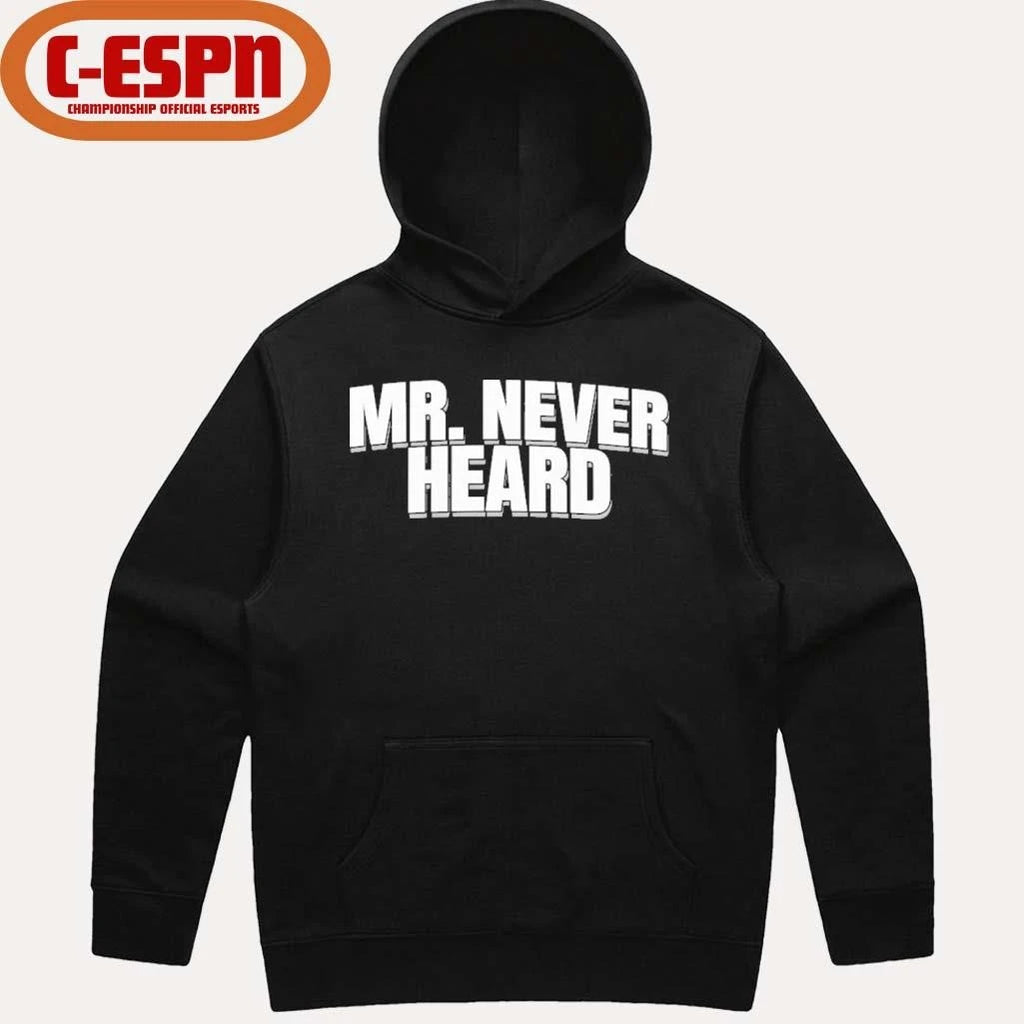 Official Raymond Aguilar Mr. Never Heard Shirt