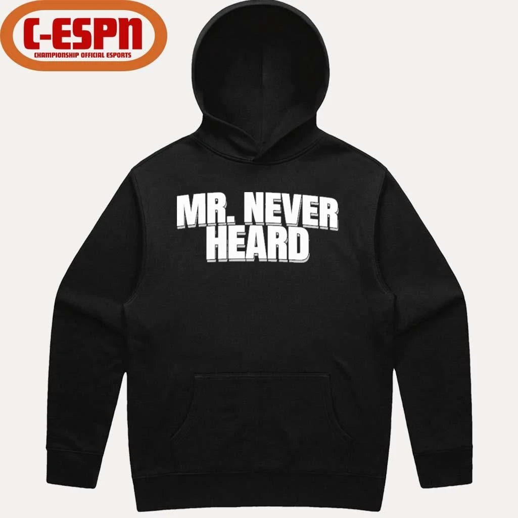 Official Raymond Aguilar Mr. Never Heard Shirt