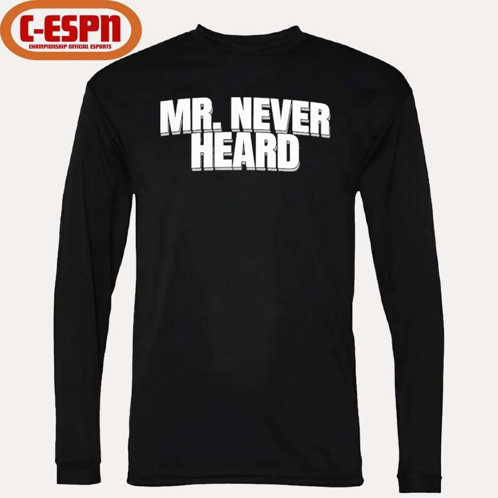 Official Raymond Aguilar Mr. Never Heard Shirt