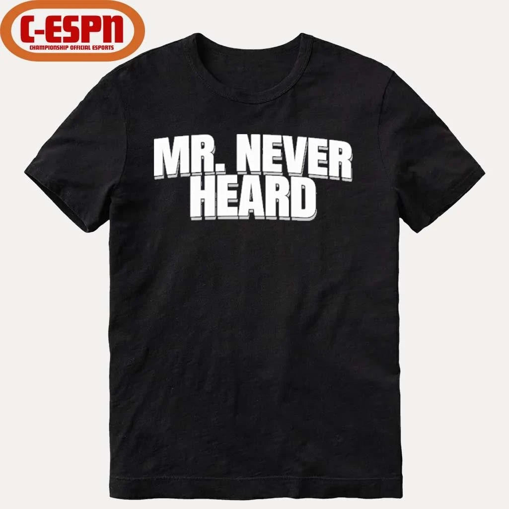 Official Raymond Aguilar Mr. Never Heard Shirt